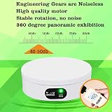 YVVV Motorized Rotating Display Stand 360° USB DC5V Tumbler Spin view 3