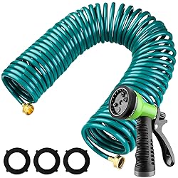 Pangda 100 Ft/ 50 Ft/ 25 Ft x 3/8'' Coil Garden
