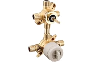 Moen U232CIS M-CORE 3-Series Mixing 2 or 3 Function Integrated Transfer Valve with CC/IPS Connections and Stops, or Unfinishe