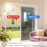 FILMGOO One Way Window Film Black Sliver 90x1000CM Daytime Privacy Non-Adhesive view 8