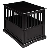 Casual Home Wooden Indoor Dog Crate House Kennel