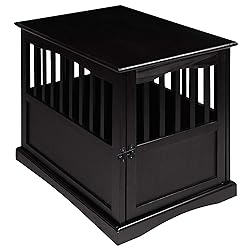 Casual Home Wooden Indoor Dog Crate House Kennel