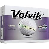 Volvik NEW Axia Hologram White Golf Balls - 1 Dozen