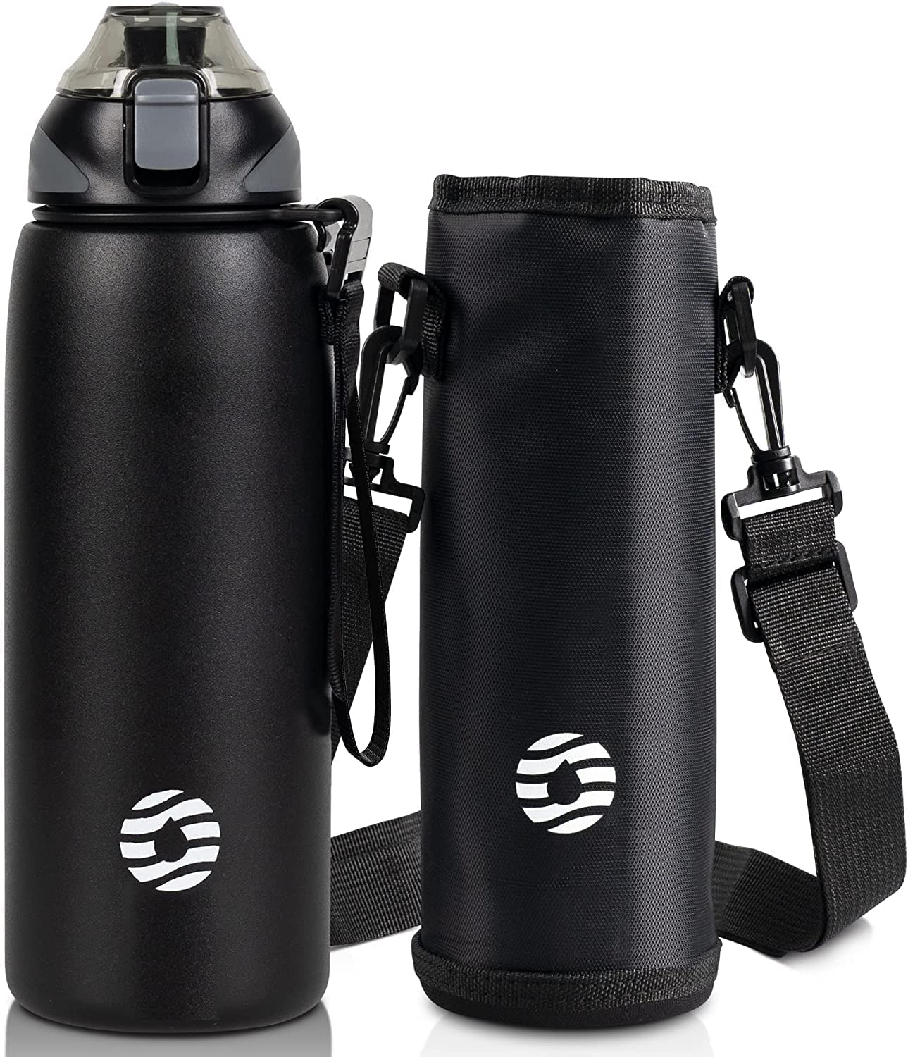 Fjbottle Insulated Water Bottle With Strap