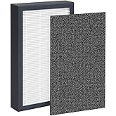 Nispira True HEPA Filter Replacement Compatible with GermGuardian FLT4100 Filter E Fits AC4100 Air Purifier 1 Pack
