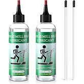 8oz Treadmill Lubricant for Belt, 100% Silicone Oil | High Temperature Resistant, Walking Pad Lube with 2 Application Tubes and Precision Screw Caps, for Most Types of Treadmills