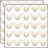 Chihuahua Scrapbook Stickers Vinyl Decals 1" Size – 50-Pack for Journals, Cards, Crafts
