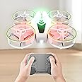 AOKZXC Drones for Kids, Mini Beginner RC Drone Kid with One Key Take Off-Landing, Altitude Hold, Headless Mode, 360° Flip, Child Drone with Blue Green Light, for Kids, Toys for Boys