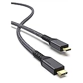 Maxonar [3.3Ft] Thunderbolt 4 Cable, 240W Thunderbolt Cable 40Gbps Sync 8K/5K@60Hz Display and for Thunderbolt 4, Thunderbolt 3, USB4, and USB-C Devices