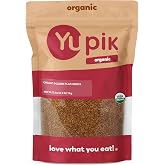 Yupik Organic Golden Flax Seeds, 2.2 lb (35.2 oz), Gluten-Free, Non-GMO, Kosher, Raw Seeds, Excellent Source of Fiber, Source of Omega-3, Plant-Based Protein, Ideal for Beverages, Baking &amp; Topping