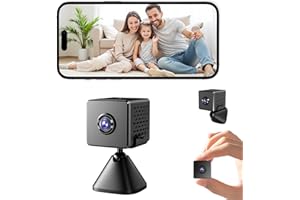 2026 Upgraded Spy Camera,4K Plug-in Mini Camera,WiFi Indoor Camera with Motion Detection,Cloud & SD Storage,Night Vision,APP 