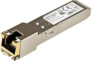 StarTech.com Juniper EX-SFP-1GE-T Compatible SFP Module - 1000BASE-T - SFP to RJ45 Cat6/Cat5e - 1GE Gigabit Ethernet SFP - RJ