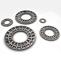 uxcell AXK75100 Thrust Needle Roller Bearings with