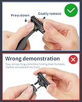 Yinke Double-Sided Attachments for O Blade Pro Trimmer Guards 1 2 3 5 mm view 3