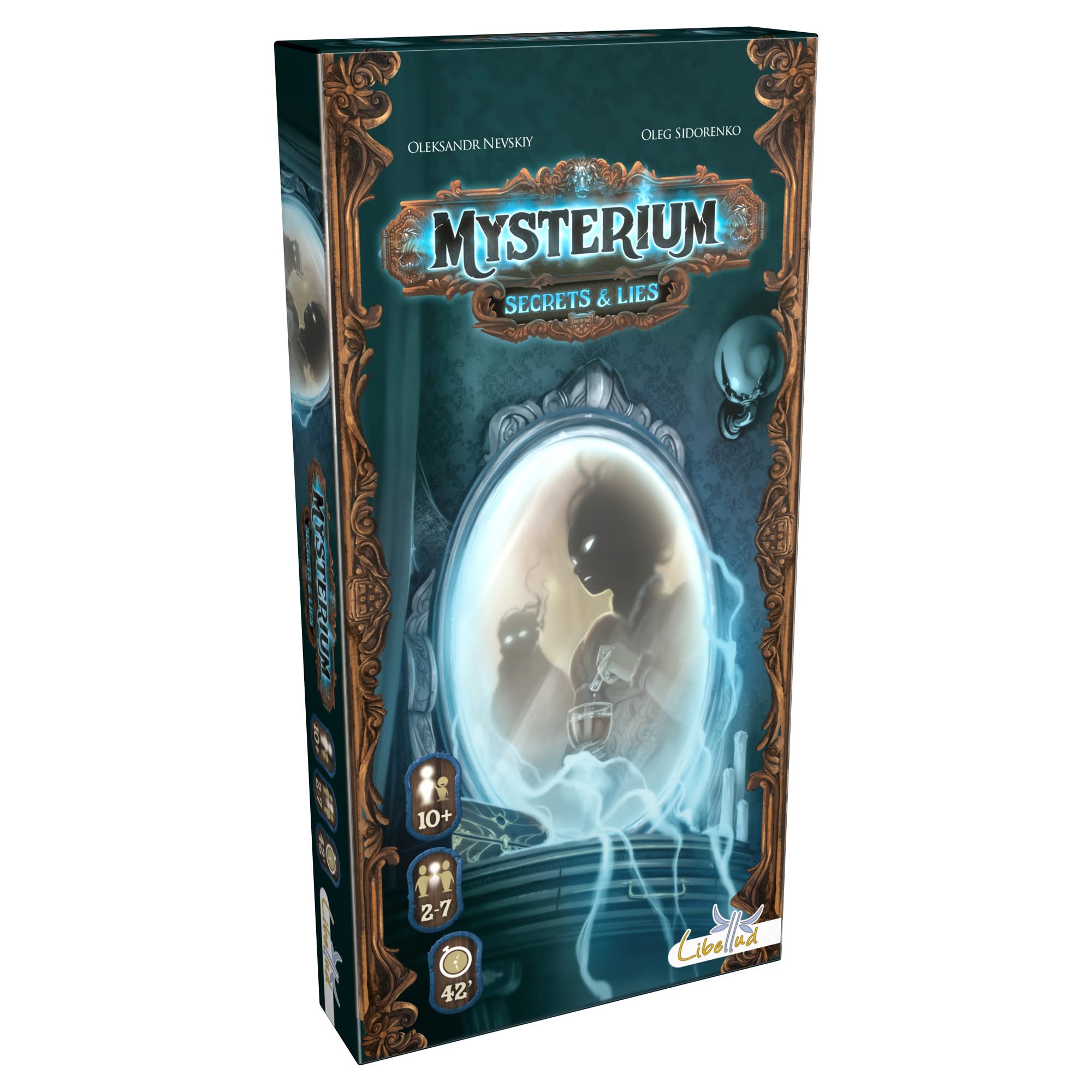 Asmodee Libellud, Mysterium Secrets and Lies Board Game Expansion, Ages 10 and up, 2-7 Players, Average Playtime 42 Minutes, Multicolor