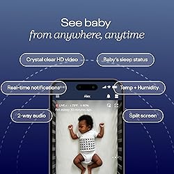Nanit Pro Smart Baby Monitor & Wall Mount – 1080p