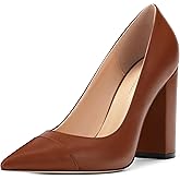 CDXJHYMY Women's Pumps, Pointed Toe High Heel Fashion Shoes for Women, Women Shoes for Workplace, Street and Banquet.3.9inches