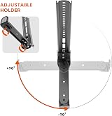 PUTORSEN Universal Soundbar Brackets for TV Mounts, Holds Above or Below view 3