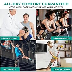 Modvel Knee Compression Sleeve for Knee Pain Relief
