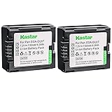 Kastar 2 Pack Battery for Panasonic CGR-DU06