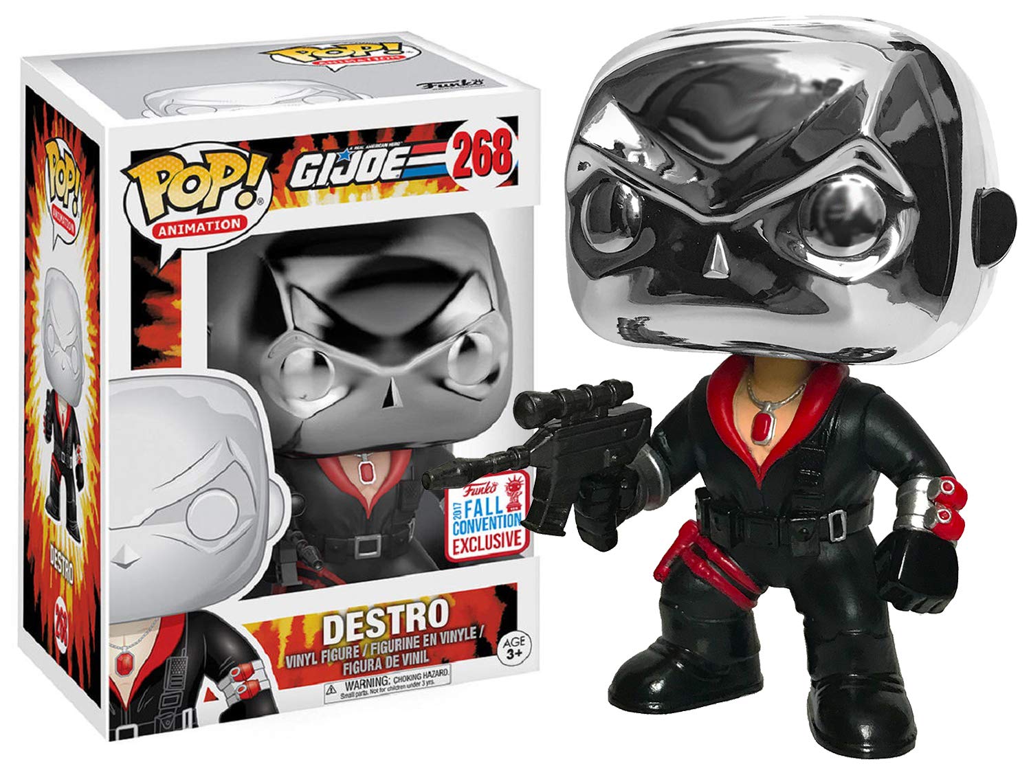 Funko - Figurine GI JOE - Destro Exclu Pop 10cm - 0889698112413