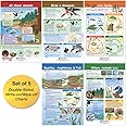 NewPath Learning-94-1501 All About Animals Bulletin Board Chart Set (Pack of 5)