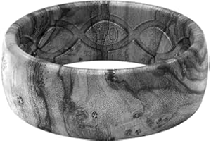 Groove Life Nomad Silicone Ring Breathable Rubber Wedding Rings for Men, Lifetime Coverage, Unique Design, Comfort Fit Ring