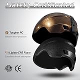 Odoland Ski Helmet with Goggles Set for Men Women Adjustable Snow Gear view 6