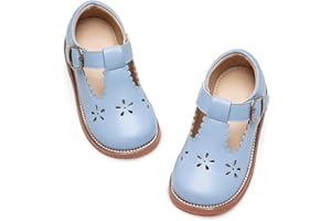 Kiderence Toddler Girls Mary Jane Dress Shoes Little Girls School Oxford Flats