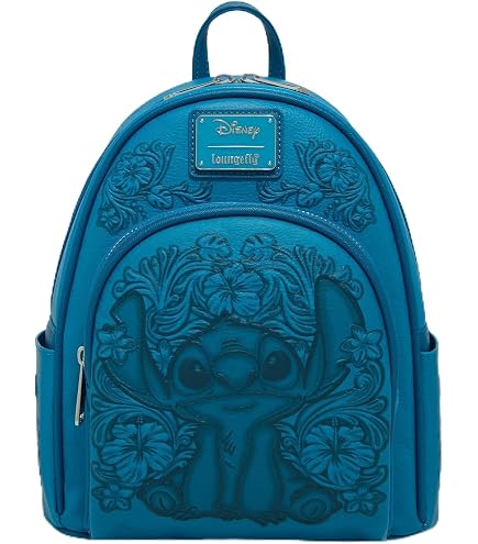 Loungefly Disney Lilo & Stitch Zodiac Glow In The Dark All-Over Print Womens Backpack
