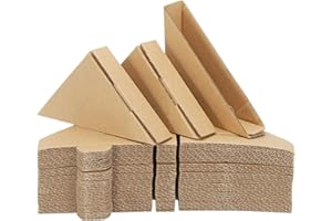 MECCANIXITY Adjustable Cardboard Corner Protector, Cardboard Edges Protector 9x9x2cm for Art, Packing, Shipping Supplies Pack