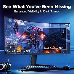 KOORUI 34-inch Ultrawide Curved WQHD 3440×1440