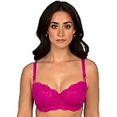 Smart & Sexy Womens Temptation Lace Balconette Bra