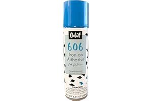 FLORACRAFT Odif Usa 606 Spray and FIX NO SEW Heat FUSIBLE Adhesive