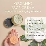ecodrop Organic Face Cream Women Daily Natural Moisturiser Anti Ageing view 2