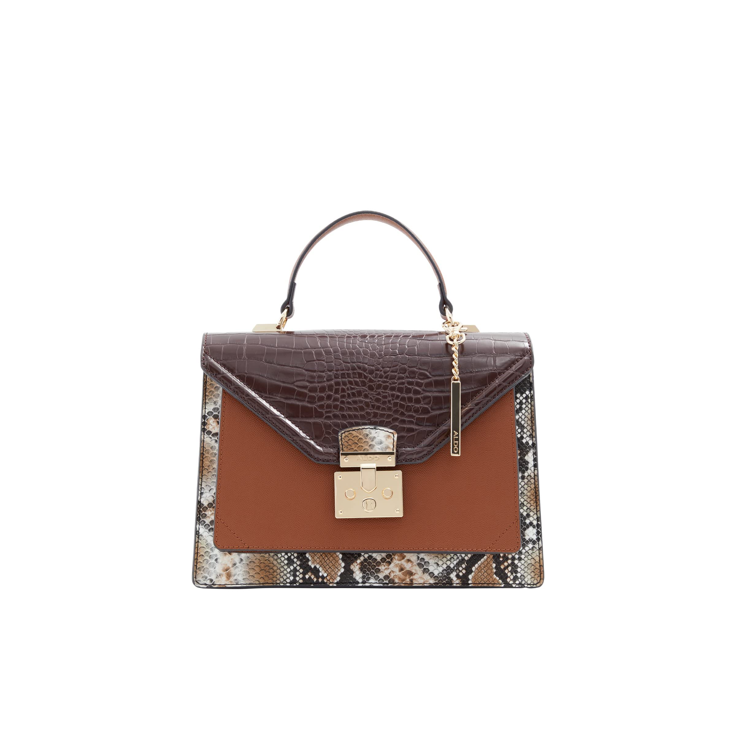 Aldo Women's CLAIRLEA Handbag, Other Brown, ONE Size