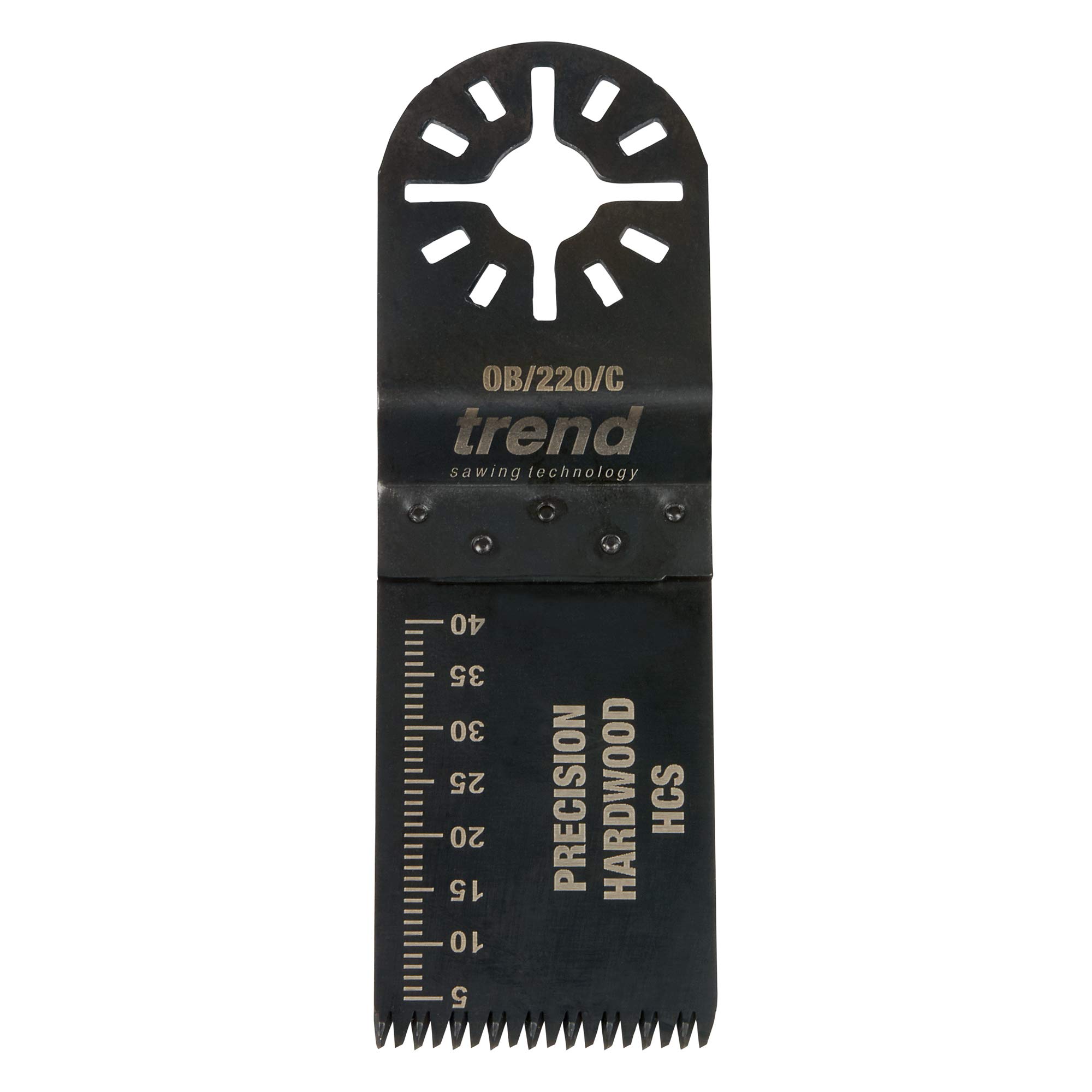 Trend Multitool Oscillating blade - For wood, 30mm wide X 41mm cut depth