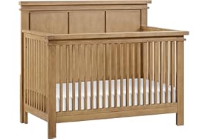 Soho Baby Mystic 4 in1 Crib Convertible, Honey Wood