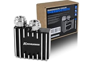 ACHILIOSON Transmission Cooler Thermostatic Bypass Upgrade Compatible with 2013-2018 Dodge Ram 6.7L Cummins Diesel 68RFE