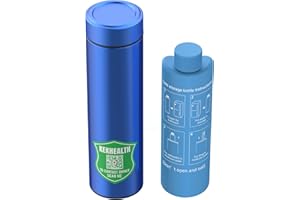 KEKHEALTH Compact 60H Insulin Pen Cooler Trave Case Medication Cooler for Travel Medicine Cooler TSA Approved Medical Travel Cooler Bag Epipen Carry Case Diabetes Cooler with QR Medical Tag（Blue)