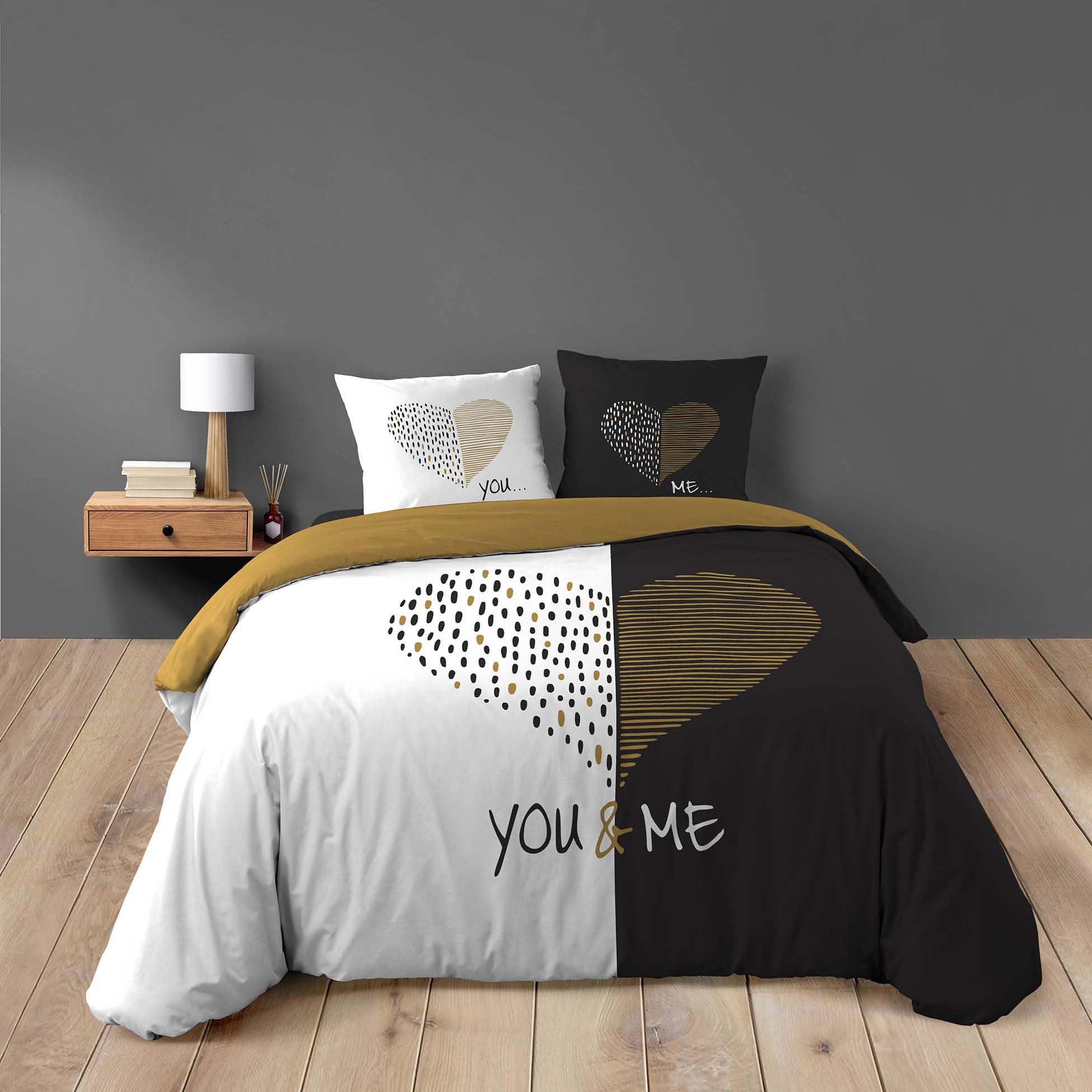 Douceur d'Intérieur 3-Piece Bedding Set (260 x 240 cm) MIU, 100% Cotton