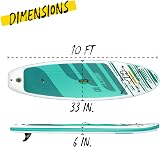 Bestway Hydro-Force SUP HuaKa’i 10 ft Stand Up Paddle Board with Pump view 3