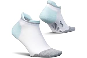 Feetures Elite Max Cushion No Show Tab Ankle Socks - Sport Sock with Targeted Compression - (1 Pair)