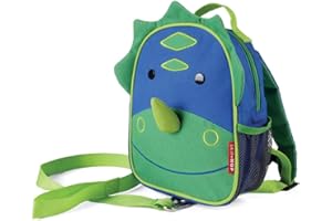 Skip Hop Toddler Backpack Leash, Zoo, Dino