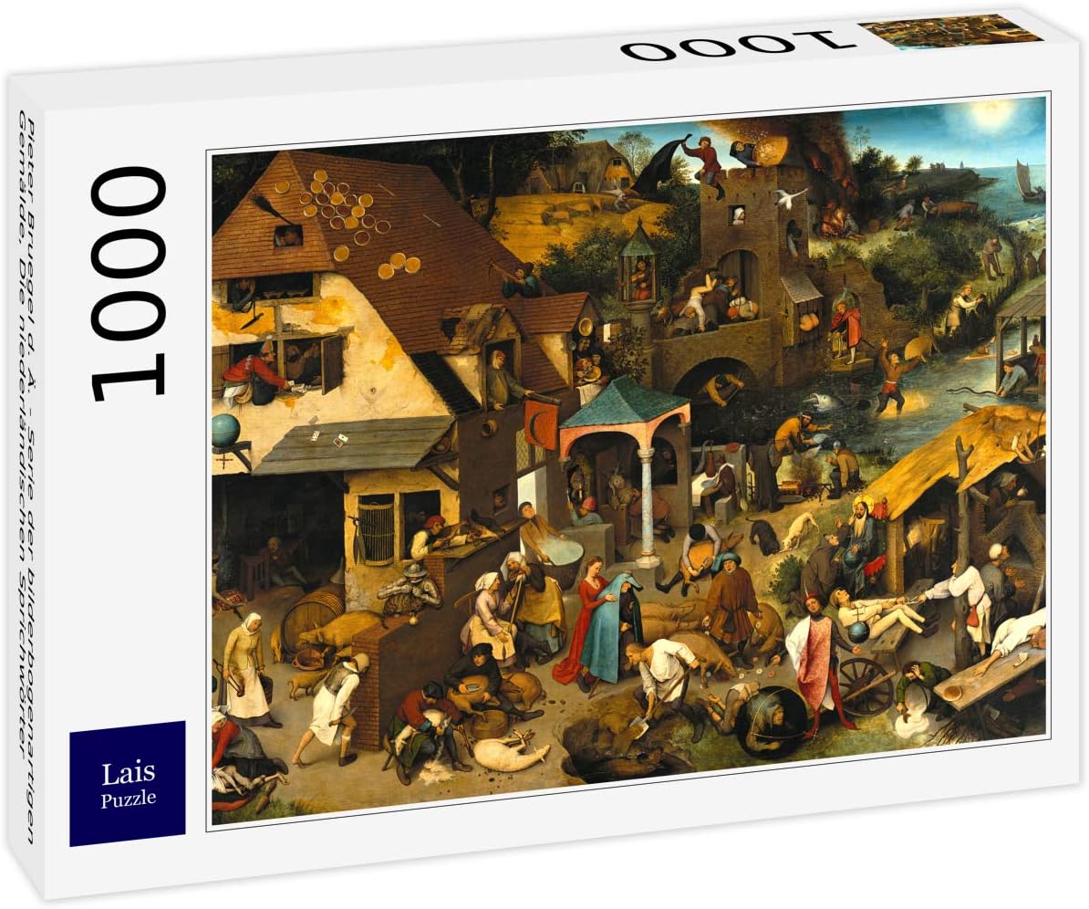 Lais Puzzle 'Die Bekehrung Von Paulus' Von Pieter Bruegel – 1000 Teile