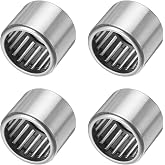 uxcell 2 Pcs HK2020 Needle Roller Bearings One Way Bearing 20x26x20mm, Chrome Steel Bearing