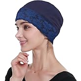 Lace Beanie Sleep Caps Head Coverings for Women Hair Loss