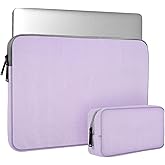 15.6-16 inch Laptop Sleeve Case for Lenovo Yoga 7i 16"/ThinkPad E16, Acer Aspire 1/3/5/7, HP Pavilion/Envy, Dell Inspiron 15 Computer Bag, Purple