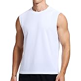 ALLTHRO Mens Workout Tank Tops Quick Dry Sleeveless Running Shirts Gym Muscle Bodybuilding Shirts for Men
