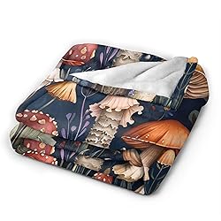 Mushroom Blanket Mushroom Throw Blanket Mushroom